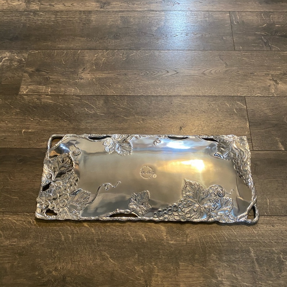 Arthur Court Oblong Grape Tray - Picture 8 of 13